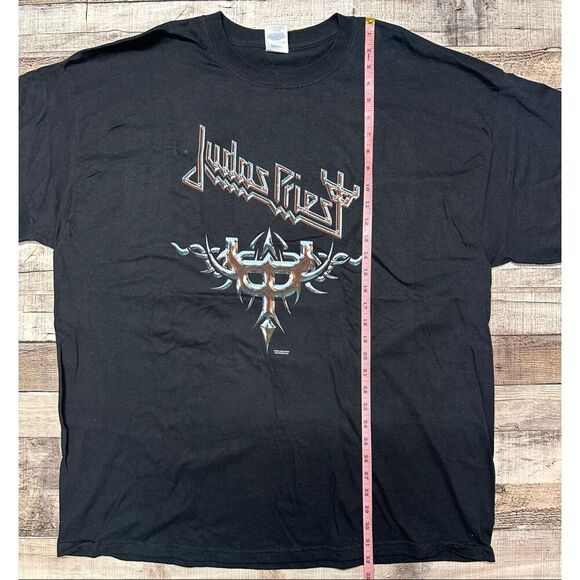 Vintage y2k 2005 Judas Priest World Tour Size XXL Black Concert Gildan Tshirt - Picture 5 of 6